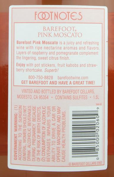 Barefoot Pink Moscato | Hy-Vee Aisles Online Grocery Shopping