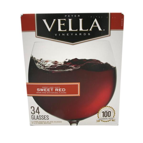 Peter Vella Vineyards Sweet Red Hy Vee Aisles Online Grocery Shopping