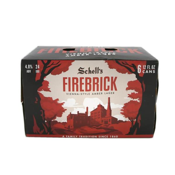 Schell's Firebrick Amber Lager 12 pack bottles