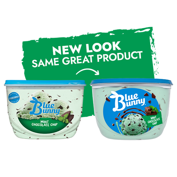 Blue Bunny Premium Mint Chocolate Chip Frozen Dessert | Hy-Vee