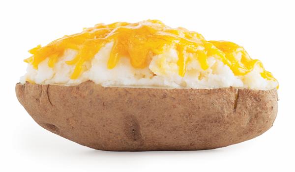 Double Cheddar Twice Baked Potatoes Hy Vee Aisles Online Grocery Shopping