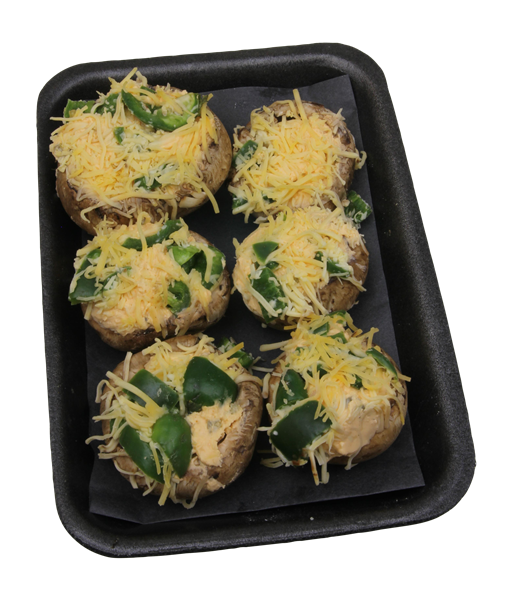 SpicyJalapeno Cheddar Stuffed Mushrooms HyVee Aisles Online Grocery