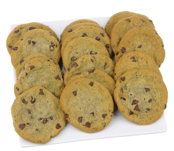 Mini Chocolate Chip Cookies with Ghirardelli Chocolate Chips - 20Ct ...