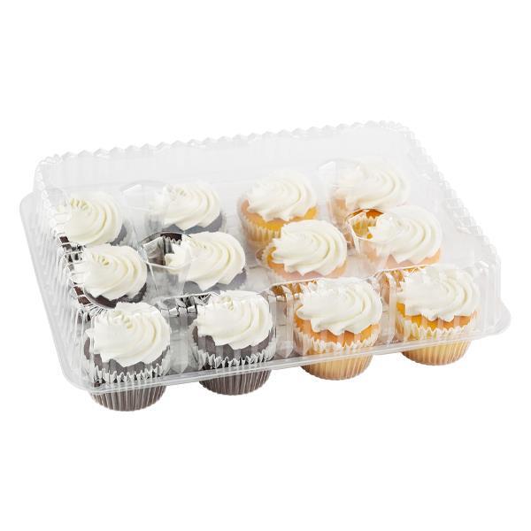 Cupcakes Variety Pack White & Chocolate Cupcakes With White Icing
