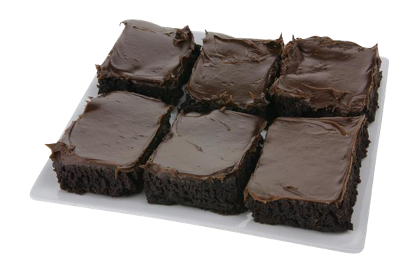 Fudge Brownies 6 Count Hy Vee Aisles Online Grocery Shopping