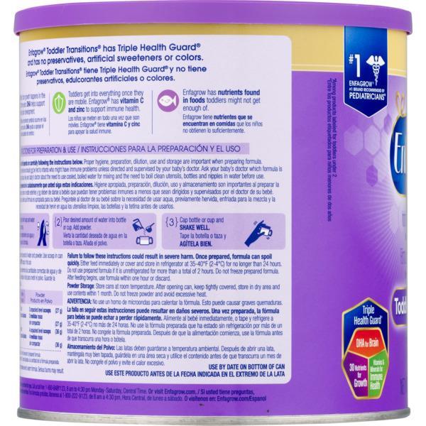 Enfagrow Toddler Transitions 2 Gentlease Infant & Toddler Formula With