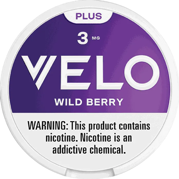 Velo Plus Nicotine Pouches, Wild Berry, 3 Mg | Hy-Vee Aisles