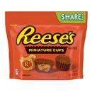 REESE'S Miniatures Milk Chocolate Peanut Butter Cups, Candy Share Pack