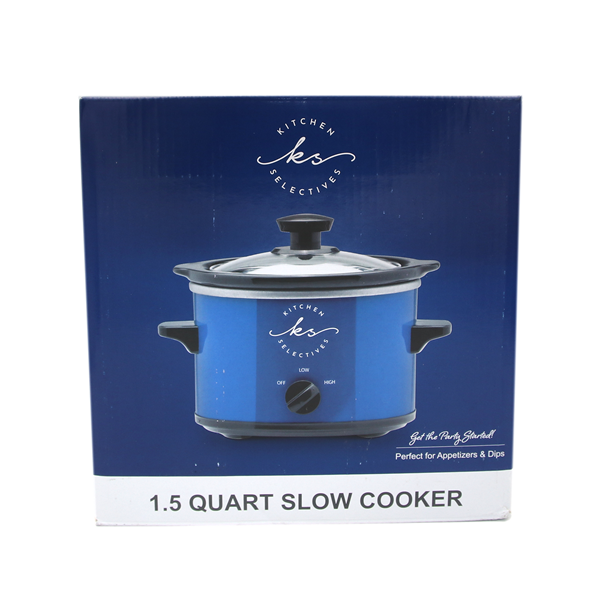 Kitchen Selectives 1.5 Quart Slow Cooker