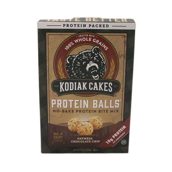 Kodiak Cakes Protein Balls Oatmeal Chocolate Chip HyVee Aisles