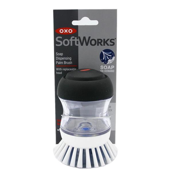 OXO SoftWorks Soap Dispensing Palm Brush