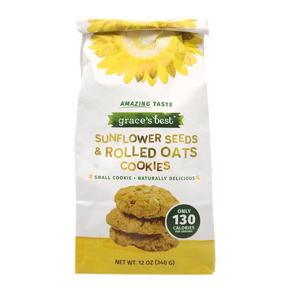Grace's Best Sunflower Seeds & Rolled Oats Small Cookies HyVee