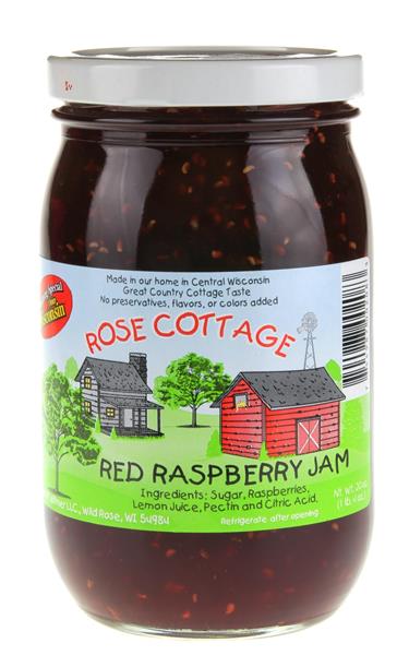 Rose Cottage Red Raspberry Jam | Hy-Vee Aisles Online Grocery Shopping