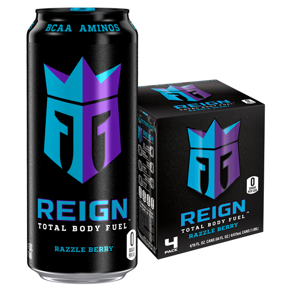 Reign Total Body Fuel Razzle 4pk | Hy-Vee Aisles Online Grocery