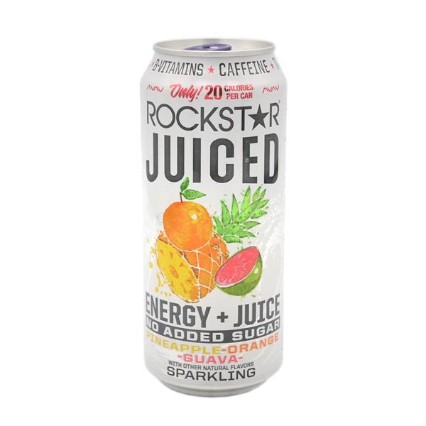 Rockstar Juiced Pineapple Orange Guava Energy+Juice Sparkling HyVee