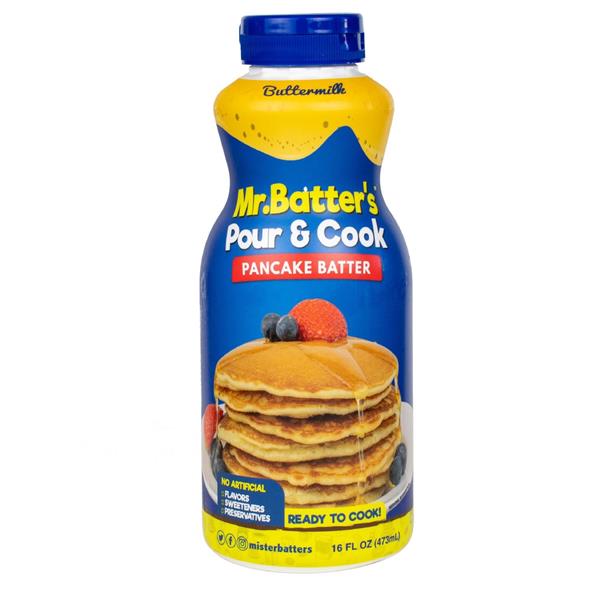 Mr. Batter's Pour & Cook Pancake Batter HyVee Aisles Online Grocery