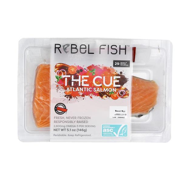 Rebel Fish The Cue Atlantic Salmon HyVee Aisles Online Grocery Shopping