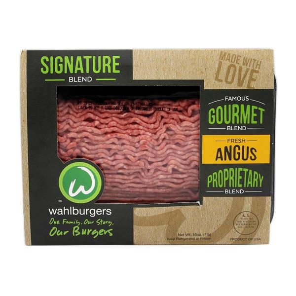 Wahlburgers Gourmet Blend Fresh Angus Ground Beef HyVee Aisles