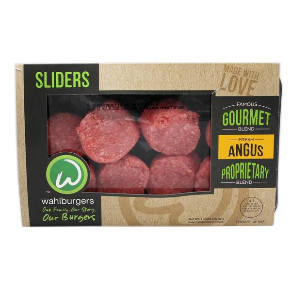 Wahlburgers Gourmet Blend Fresh Angus Ground Beef Sliders HyVee