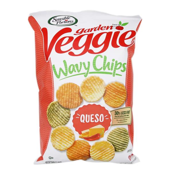 Sensible Portions Garden Veggie Wavy Chips Queso HyVee Aisles Online Grocery Shopping