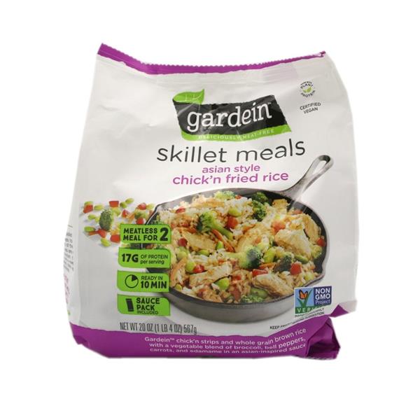 Gardein Skillet Meals Asian Style Chick’n Fried Rice HyVee Aisles