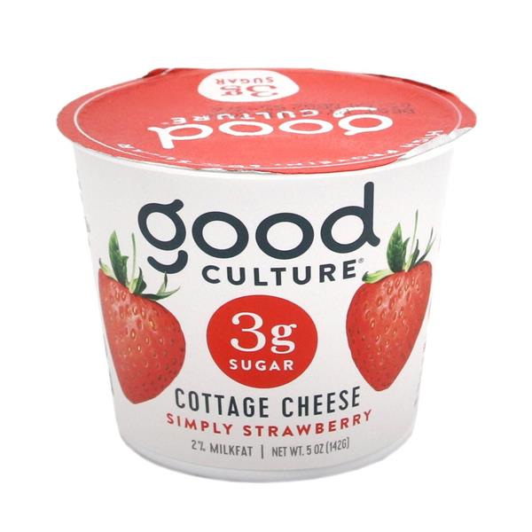 Good Culture Simply Strawberry Cottage Cheese, 2 Milkfat HyVee