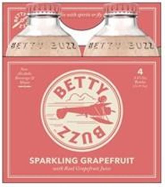 Betty Buzz Sparkling Grapefruit 4 Pack | Hy-Vee Aisles Online