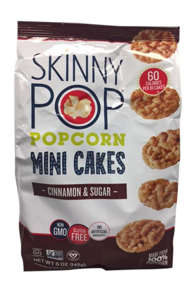 Skinny Pop Cinnamon & Sugar Popcorn Mini Cakes | Hy-Vee Aisles Online