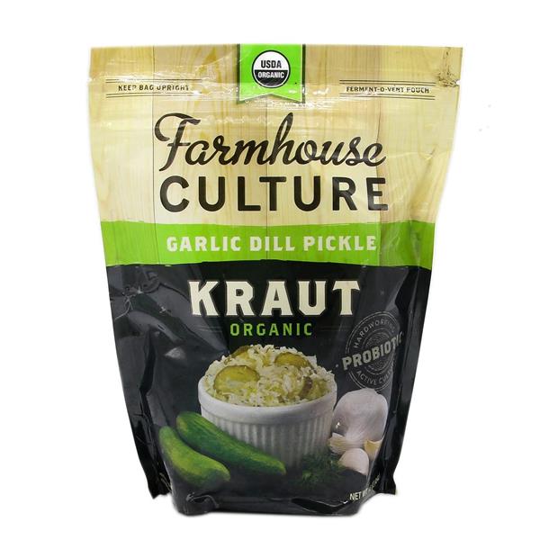 Farmhouse Culture Organic Garlic Dill Pickle Kraut HyVee Aisles