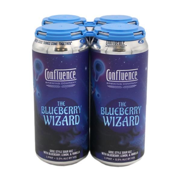 Confluence Brewing Company The Blueberry Wizard 4Pk | Hy-Vee