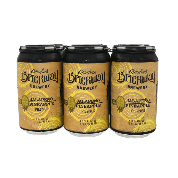 Brickway Brewing Jalapeno Pineapple 6Pk | Hy-Vee Aisles Online