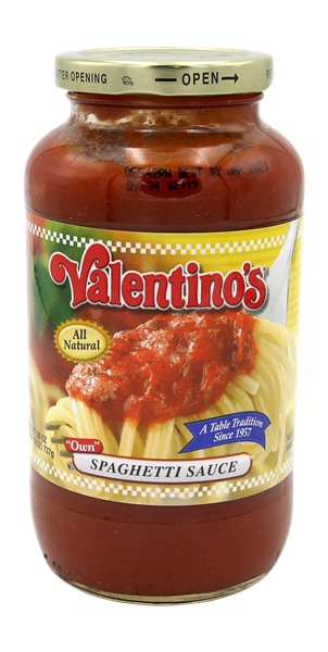 Valentino's Spaghetti Sauce | Hy-Vee Aisles Online Grocery Shopping