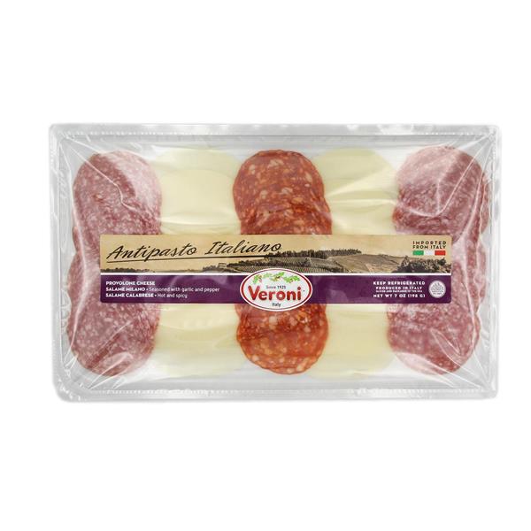 Veroni Salame Milano Salame Calabrese Provolone Cheese | Hy-Vee Aisles ...