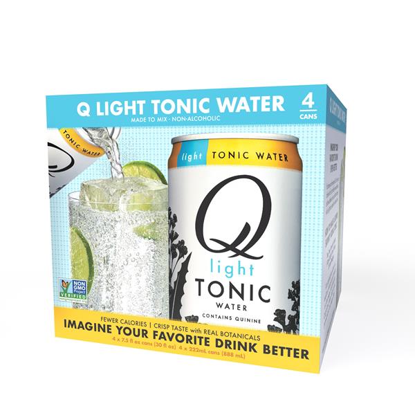 Q Mixers Light Tonic Water 4Pk HyVee Aisles Online Grocery Shopping