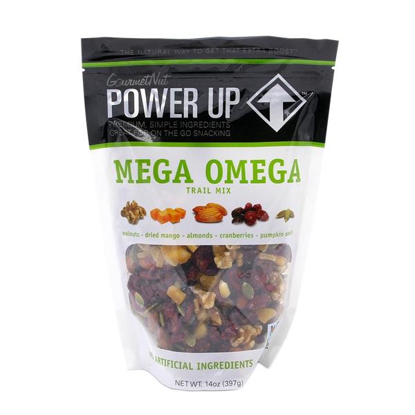 Gourmet Nut Power Up Mega Omega Trail Mix | Hy-Vee Aisles ...