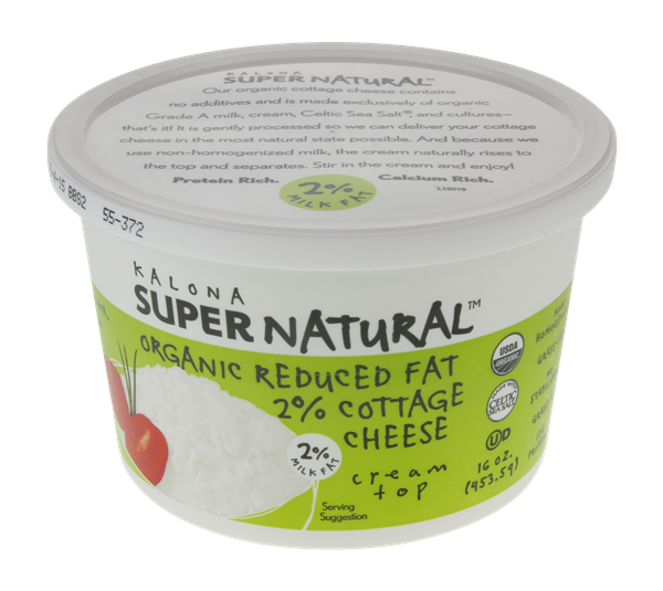 Kalona SuperNatural Organic Reduced Fat 2 Cottage Cheese HyVee