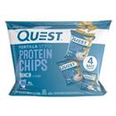 Quest Protein Chips Ranch Tortilla Style 4-1.1 Oz