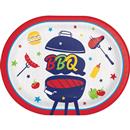 Summer BBQ Oval Platters