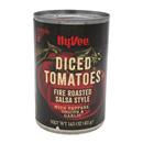 Hy-Vee Fire Roasted Salsa Style Diced Tomatoes