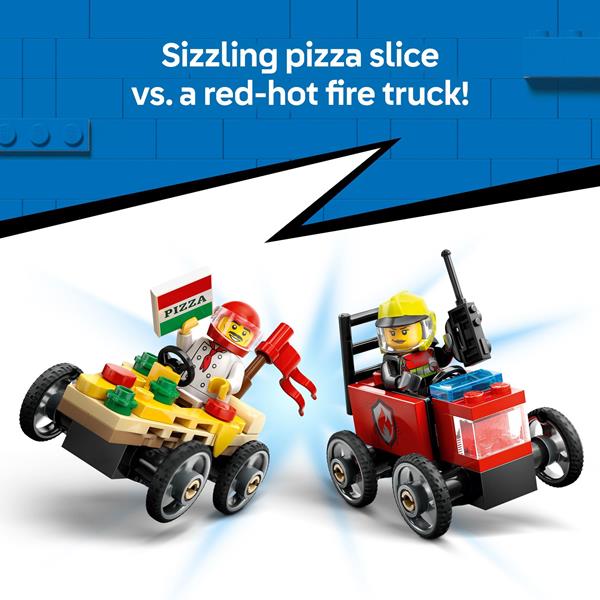 LEGO City Pizza vs. Fire Truck, 60458, 70Pc, 5+ | Hy-Vee Aisles