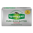 Kerrygold Grass-Fed Pure Irish Unsalted Butter Foil