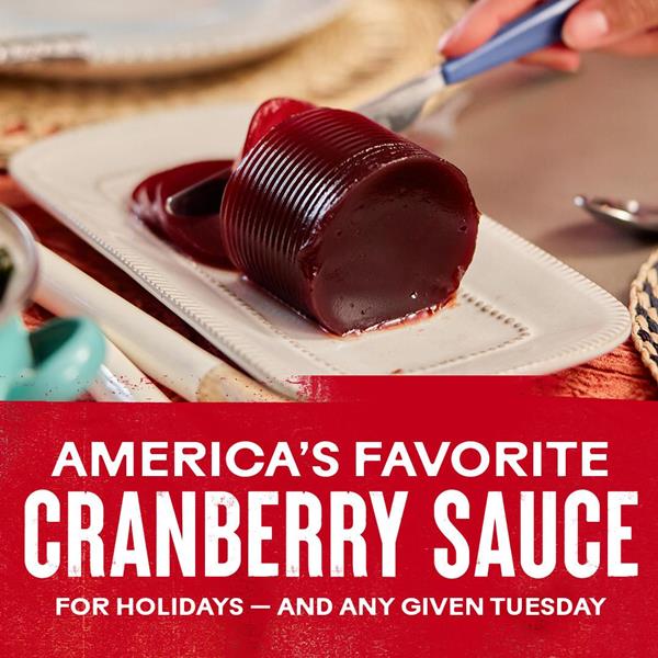 Ocean Spray Jellied Cranberry Sauce, Canned Side Dish | Hy-Vee