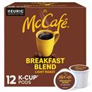 McCafe Breakfast Blend, Single Serve Coffee Keurig K-Cup Pods, Light Roast, 12 Count