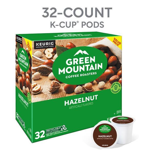 Green Mountain Coffee Roasters Hazelnut Keurig Single-Serve K-Cup