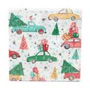 Christmas Cars Lunch Napkin