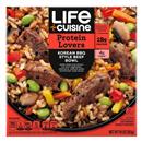 Life Cuisine High Protein Lifestyle Korean Style BBQ Beef Bowl Frozen Meal