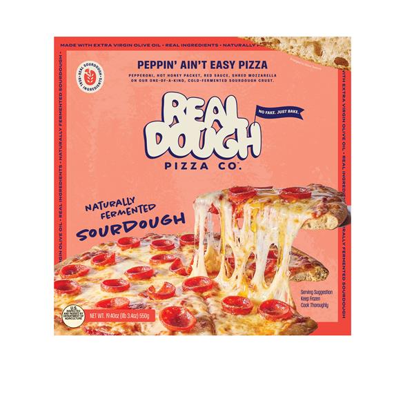 Real Dough Pizza Co. Peppin' Ain't Easy Pizza 19.40 oz | Hy-Vee