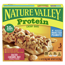 Nature Valley Salted Caramel Nut Protein Chewy Bars 1.42 oz Bars, 5 Count
