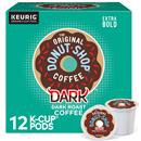 The Original Donut Shop Dark Keurig Single-Serve K-Cup Pods, Dark Roast Coffee, 12 Count