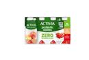 Activia Zero Added Sugar Probiotic Dailies, Peach & Strawberry, 8Pk